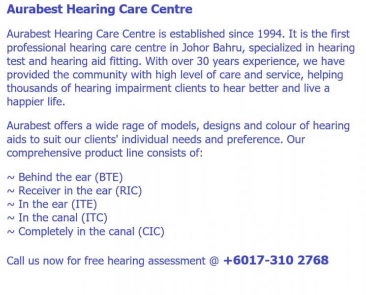 About AURABEST SDN. BHD.